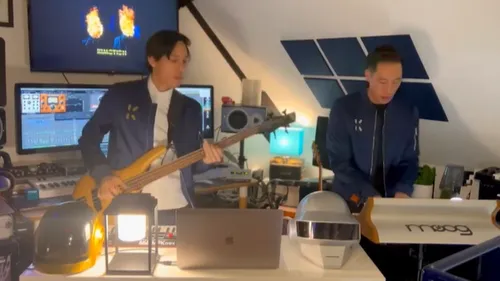 Kimotion remixe les Daft Punk sur Instagram